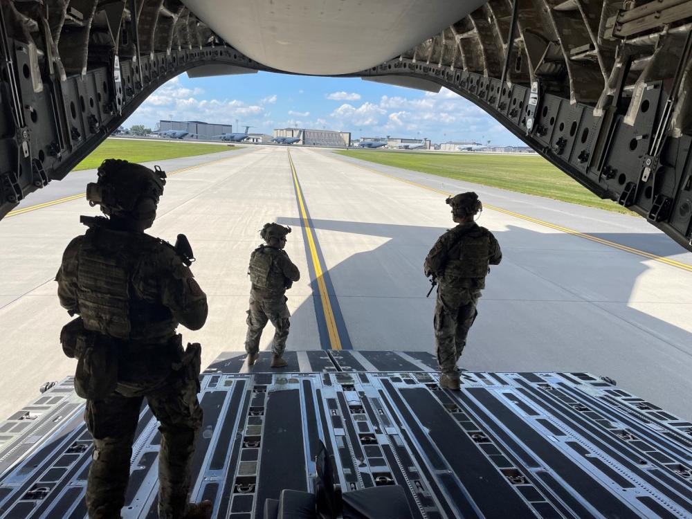 DVIDS – News – The 459th AES holds innovative medical exercise with medical squadrons, SFS