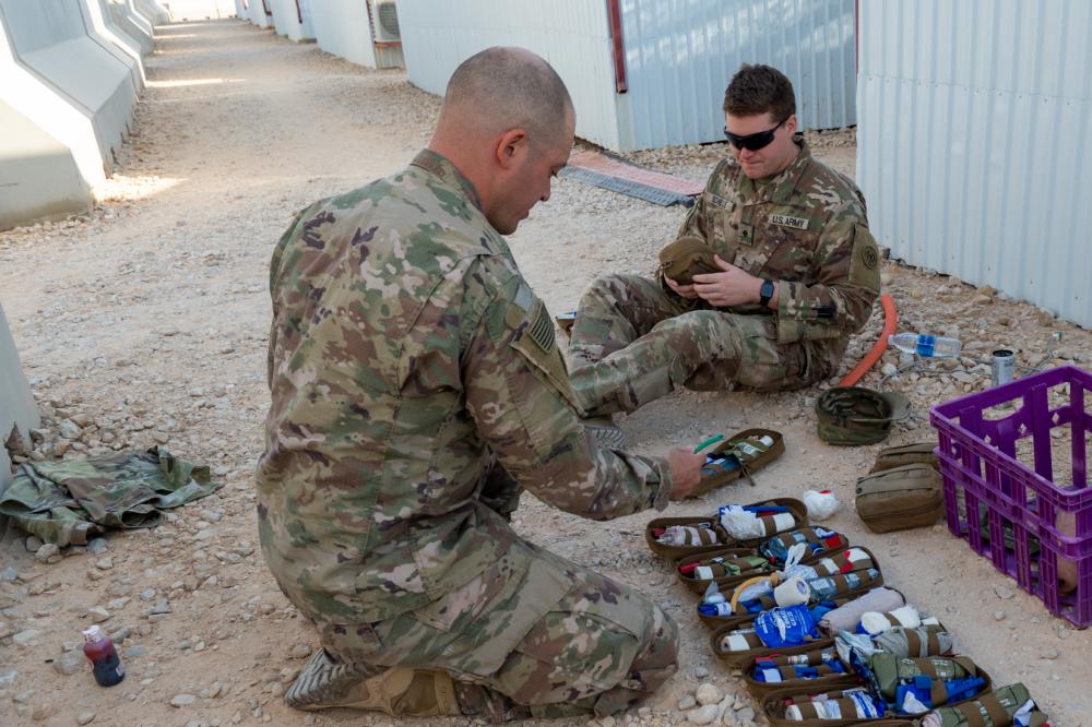 DVIDS – Images – PSAB Soldiers Exercise Tactical Combat Casualty Care [Image 1 of 16]