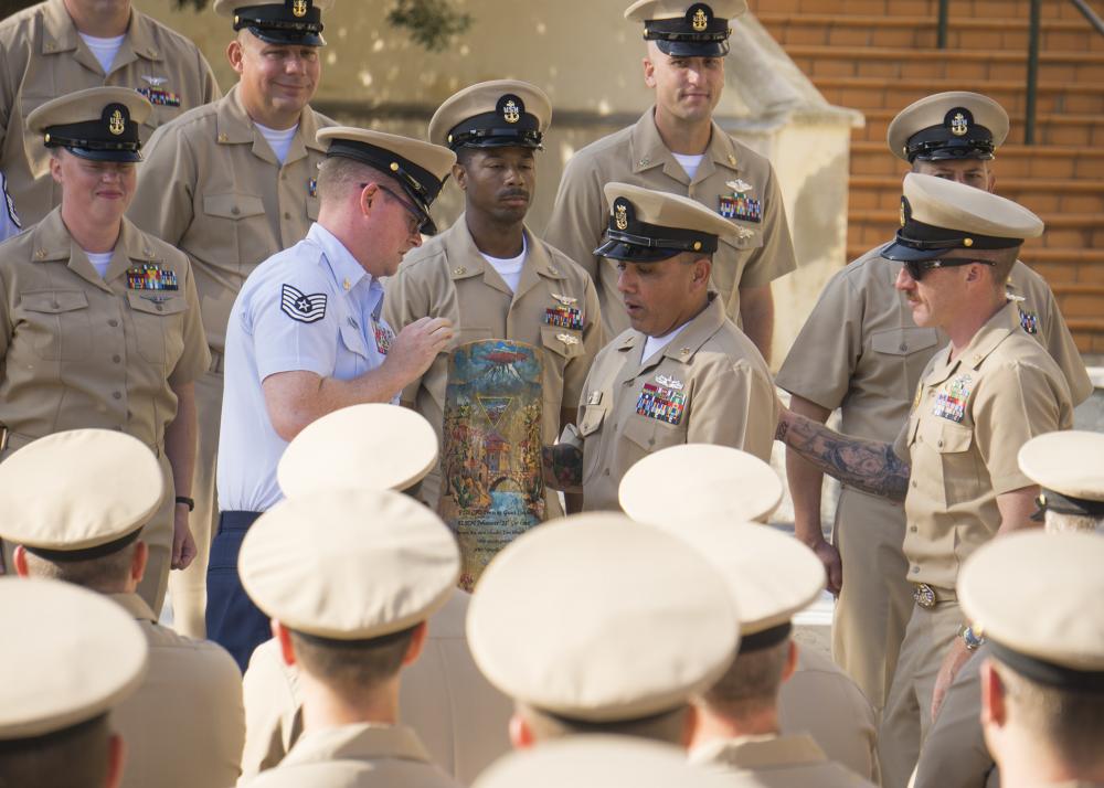 DVIDS – Images – NAS Sigonella Chief Pinning Ceremony [Image 4 of 4]