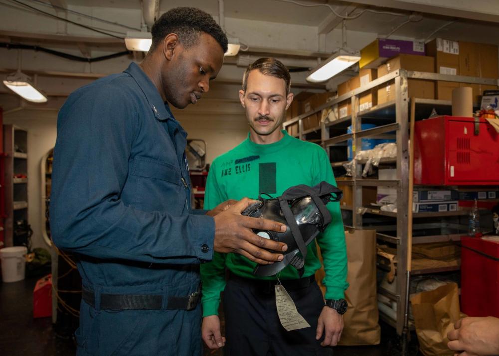 DVIDS – Images – Daily operations aboard USS George H.W. Bush [Image 37 of 54]