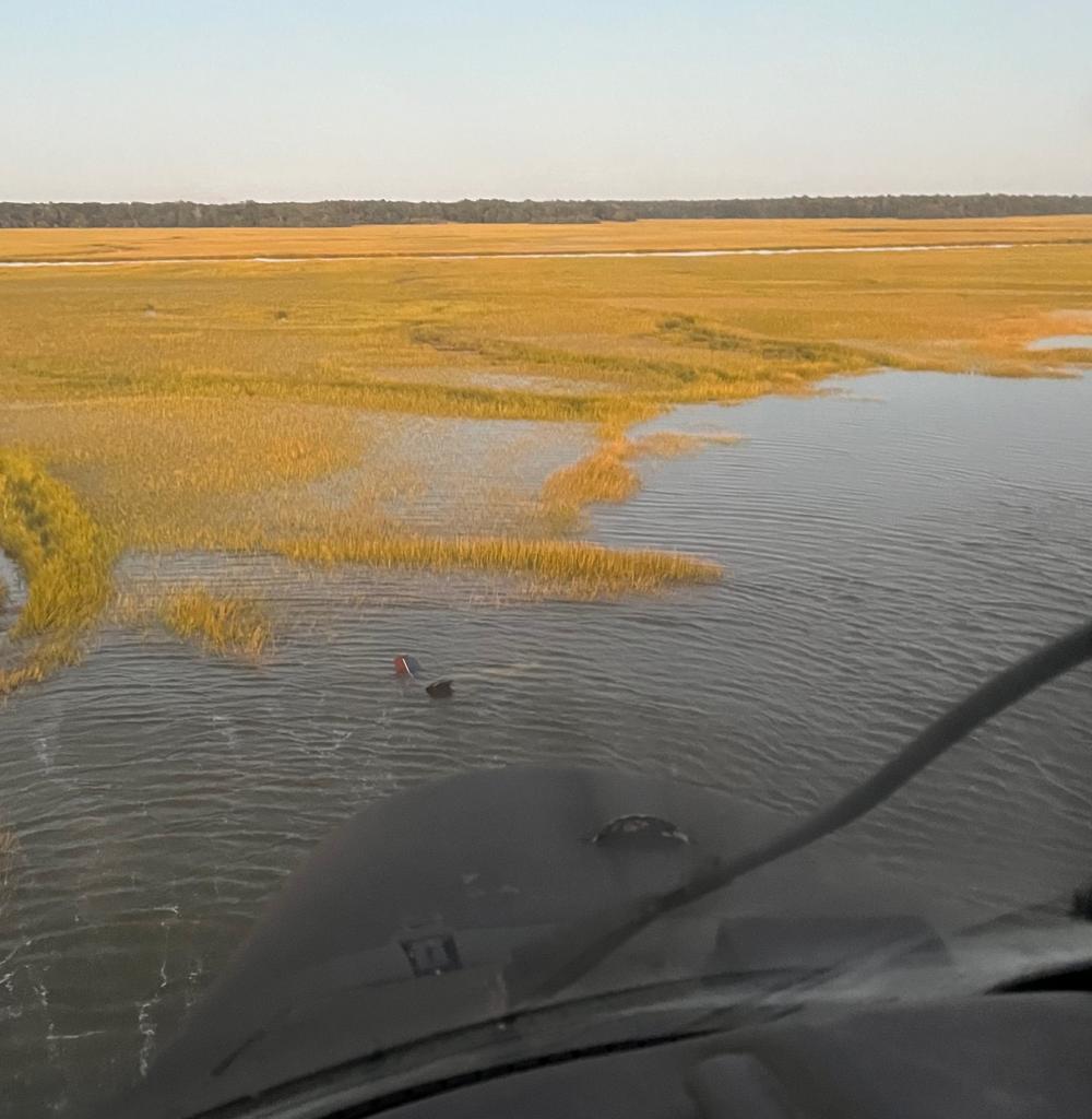 DVIDS – Images – Coast Guard rescues man from plane crash near Savannah