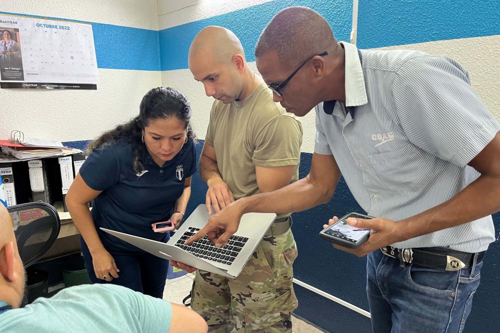 DVIDS – Images – Arkansas Air National Guard member utilizes bilingual skills during Continuing Promise 2022