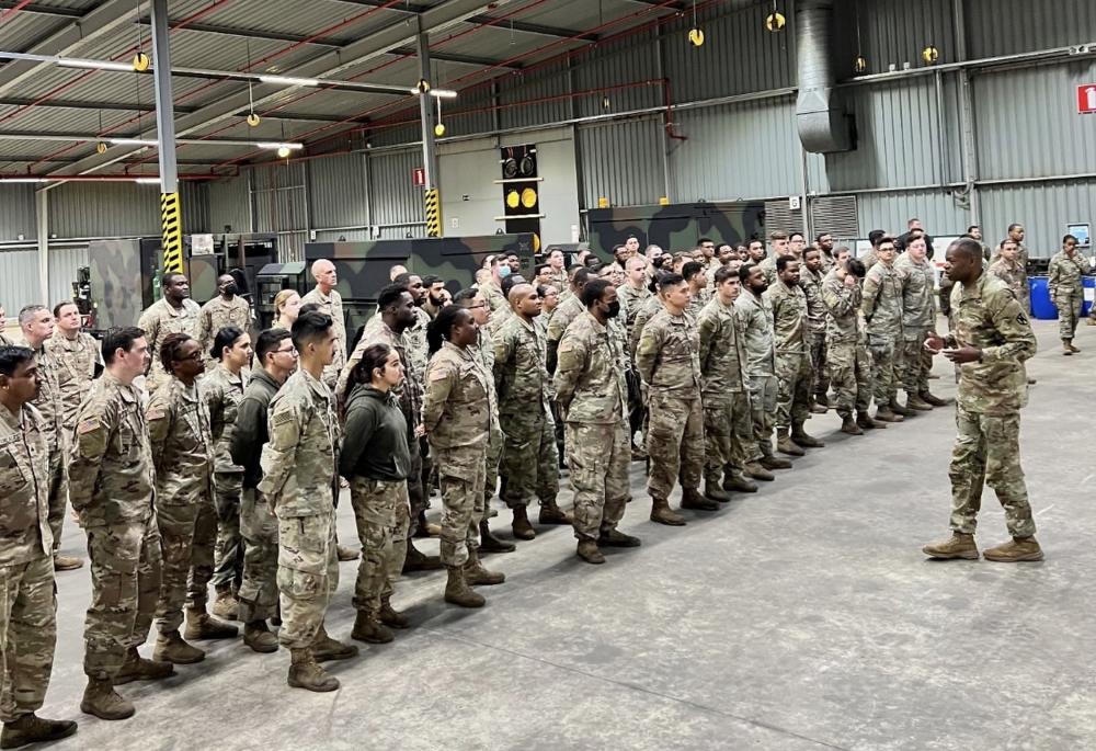 DVIDS – News – Support from deployed 3rd ID maintenance company invaluable to APS-2 operations in Europe
