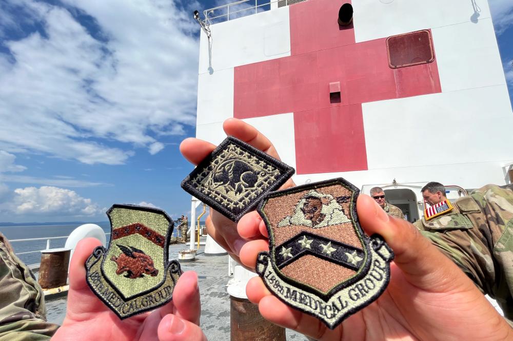 DVIDS – Images – Arkansas National Guard visits USNS Comfort during Continuing Promise 2022 [Image 1 of 5]