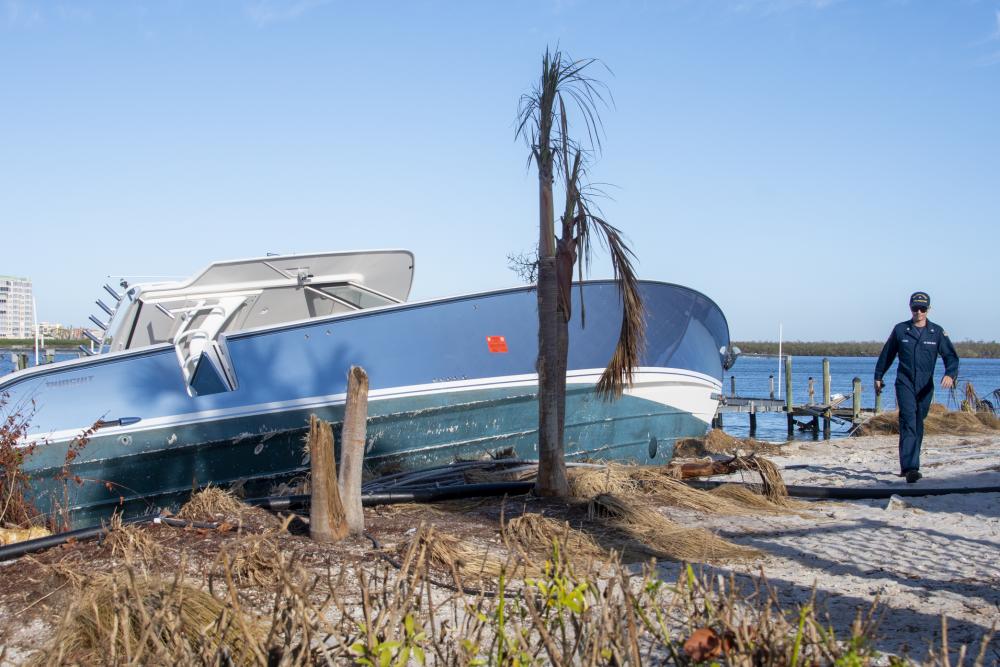 DVIDS – Images – USCG Assesses Potential Pollution Threats After Hurricane Ian [Image 1 of 25]