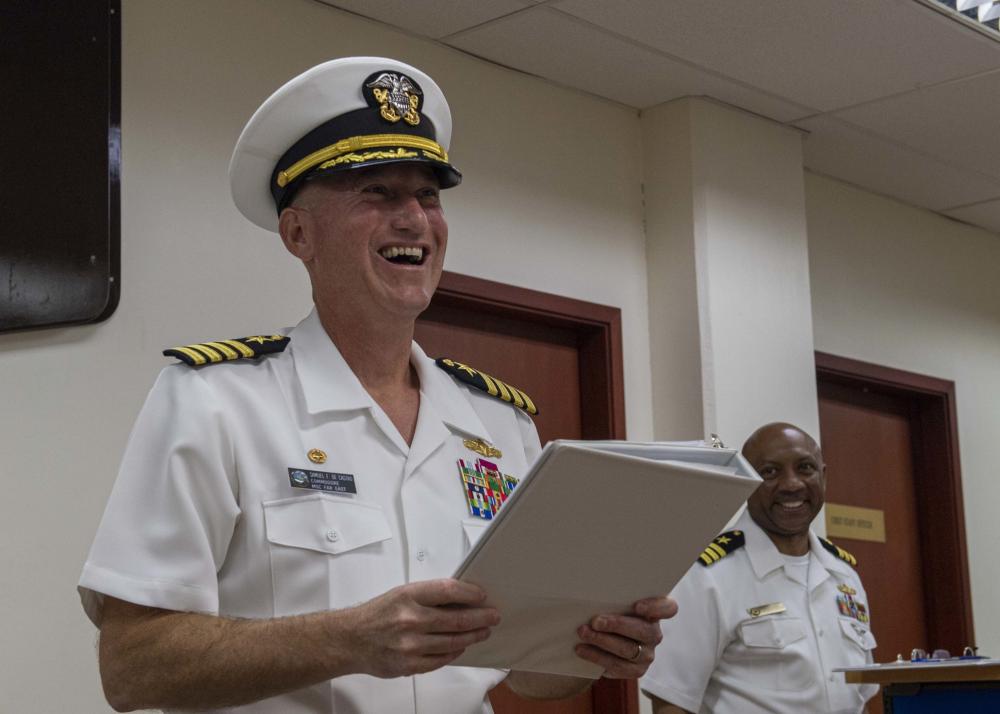 DVIDS – News – Naval Academy Grad Wraps up Change of Command in Far East