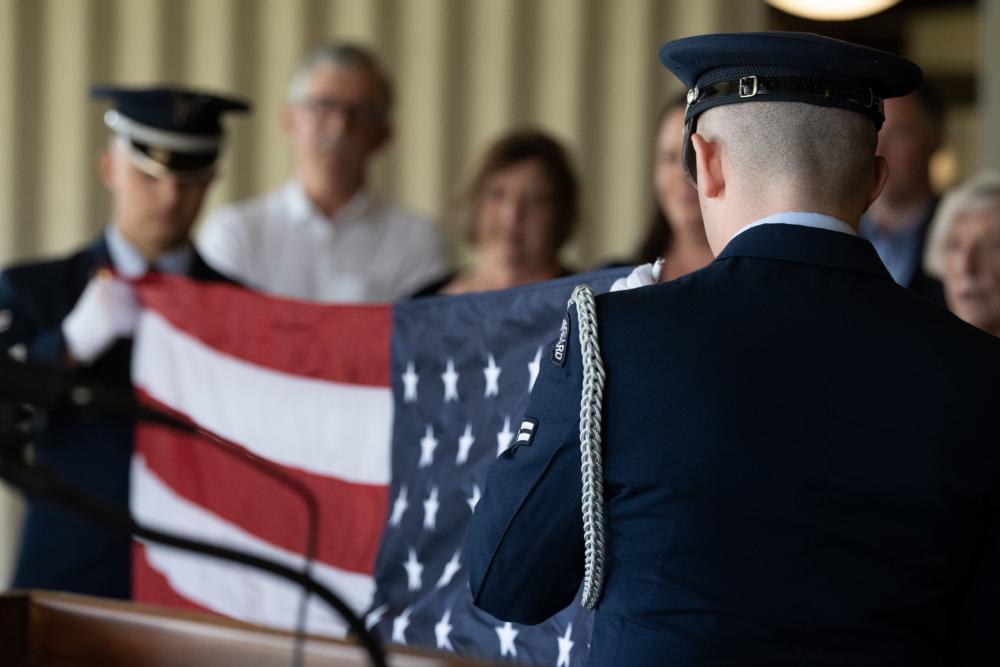 DVIDS – Images – MacDill honor guard performs at retirement ceremony [Image 3 of 3]