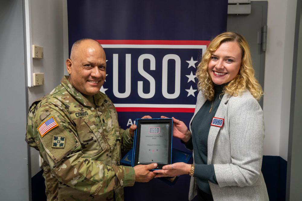 DVIDS – News – ESPN interviews USAG Ansbach USO center manager for upcoming Pat Tillman feature