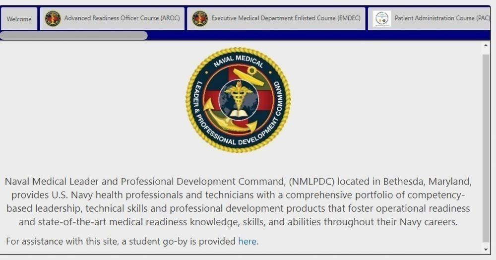 DVIDS – News – The Academic Programs Directorate at Naval Medical Leader and Professional Development Command completed a business re-engineering project focused on optimizing the course registration process for students