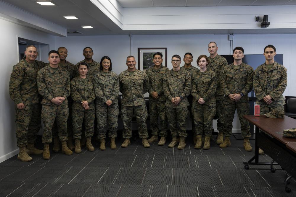 DVIDS – Images – Korean War Veteran Speaks to NCOs with Headquarters and Support Battalion