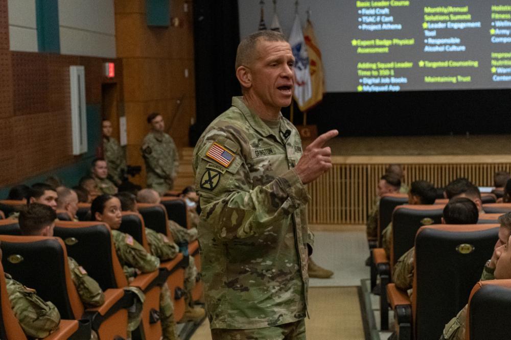 DVIDS – Images – SMA Grinston Visit: Camp Casey [Image 10 of 10]