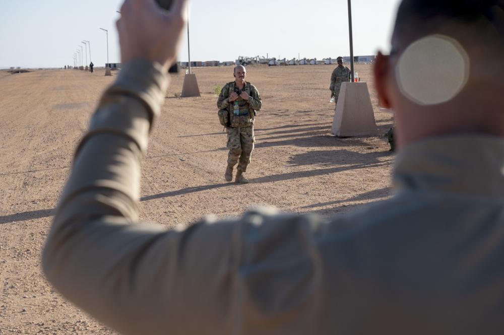 DVIDS – Images – Airmen and Soldiers of AB 201, Niger, complete Norwegian Foot March [Image 6 of 6]