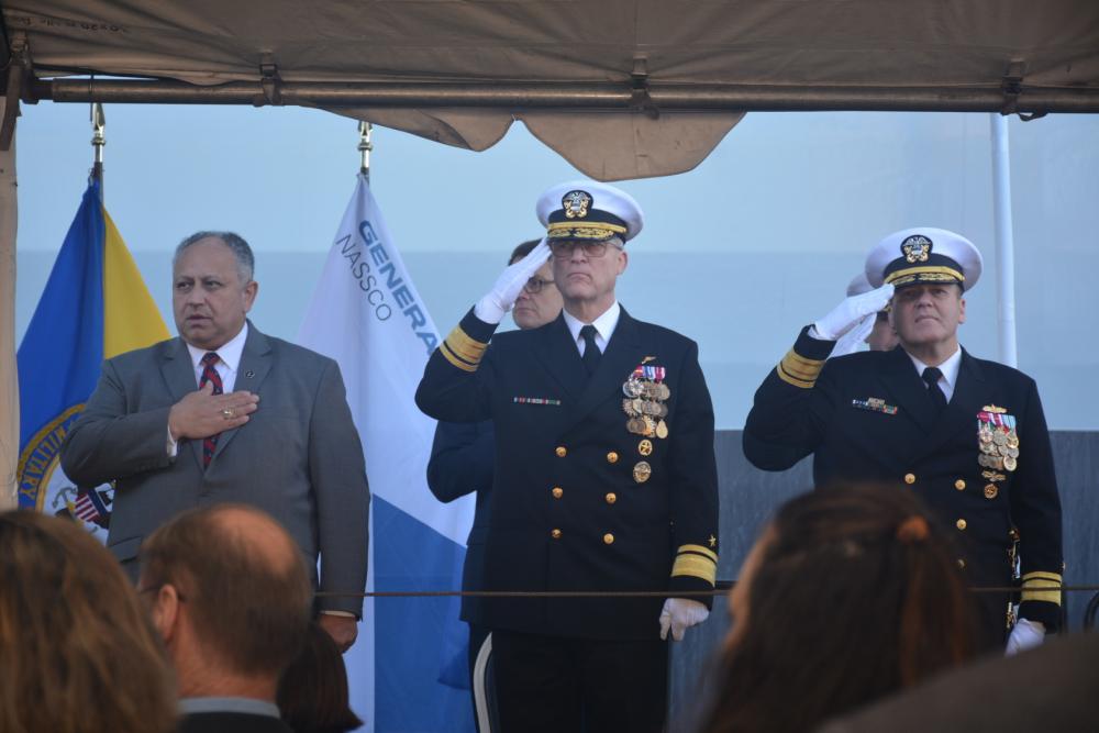 DVIDS – Images – USNS Earl Warren Christened as MSC’s Newest Ship [Image 1 of 3]