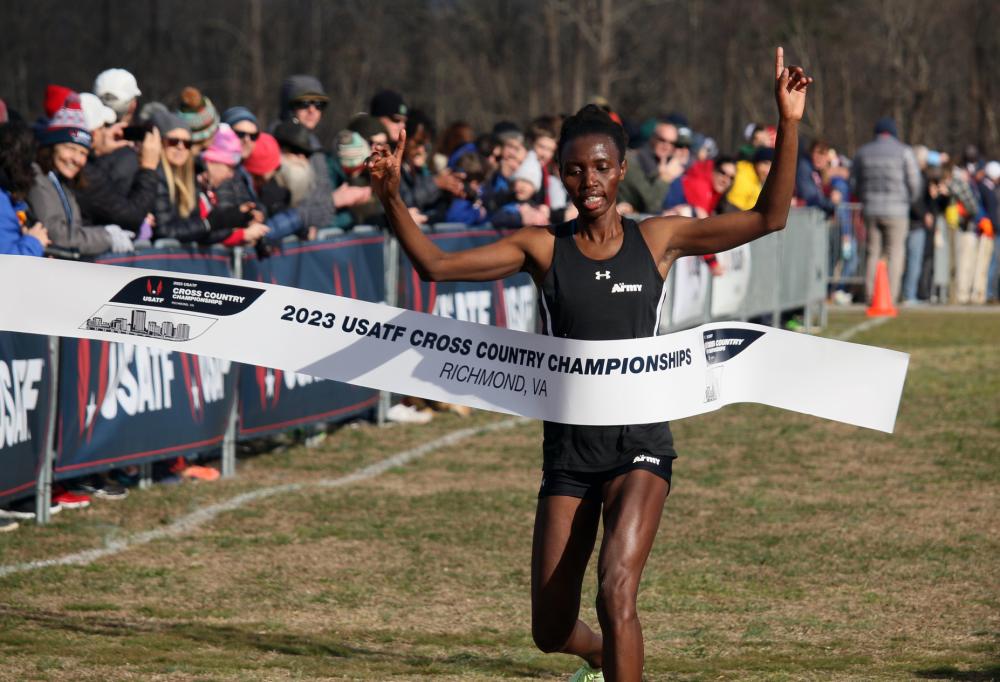 DVIDS – Images – Kurgat wins national title; Army men and women capture Armed Forces cross country gold [Image 1 of 2]