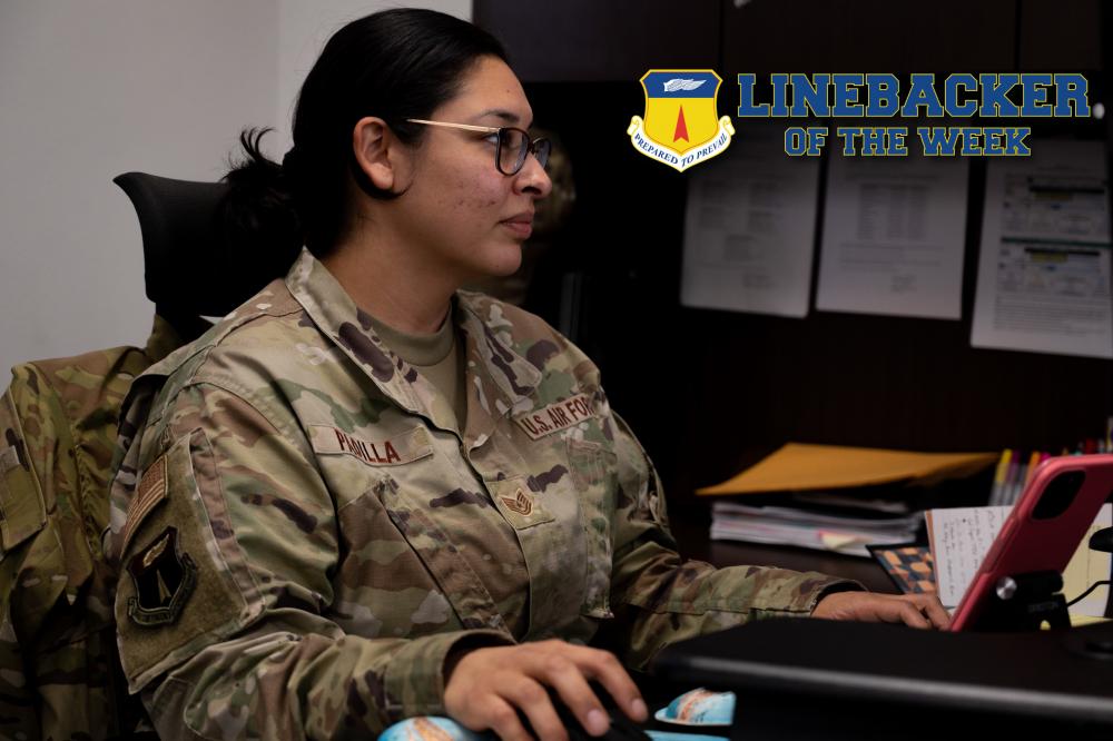 DVIDS – Images – Linebacker of the Week: Tech. Sgt. Zarah Padilla [Image 3 of 3]