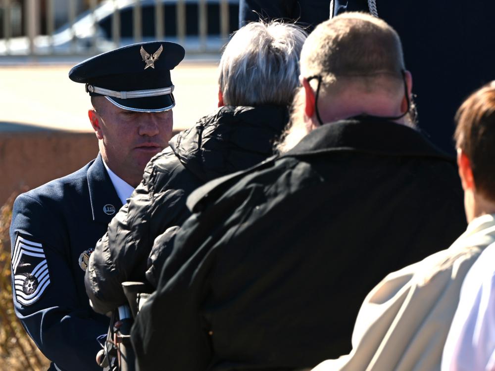 DVIDS – Images – Air Force, Army, Family, memorialize hero CMSgt Paul Kerchum [Image 8 of 8]