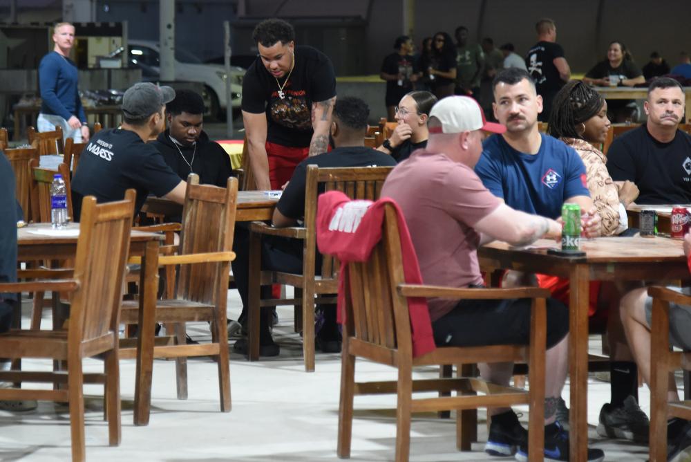 DVIDS – Images – Al Dhafra Black History Month Family Reunion Game Night [Image 7 of 7]