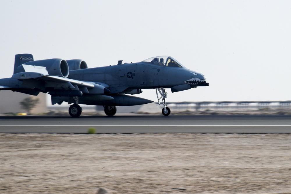 DVIDS – Images – A-10s arrive at Al Dhafra Air Base [Image 1 of 8]