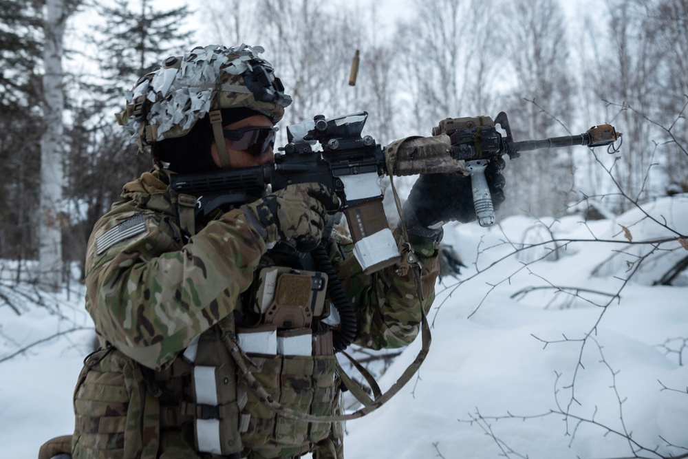 DVIDS – Images – 11th Airborne Division Soldiers battle during JPMRC-AK 23-02 [Image 20 of 36]