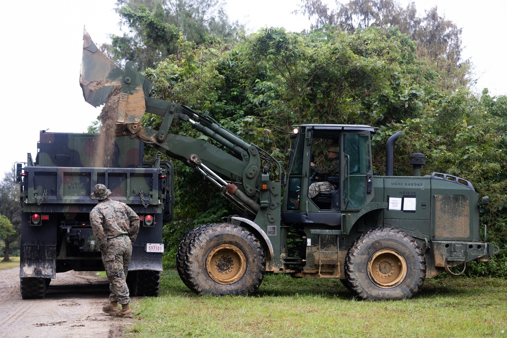 DVIDS – Images – 7th Communication Battalion Road Improvements [Image 1 of 10]