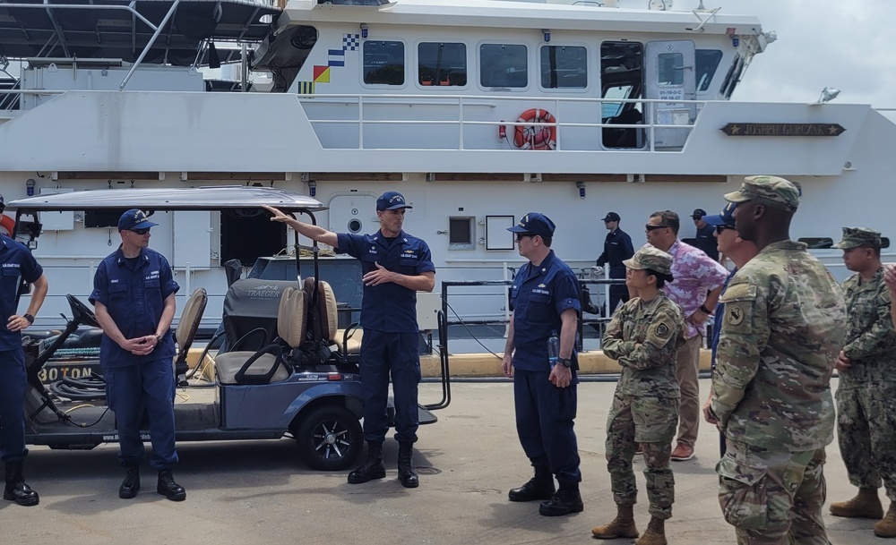 DVIDS – Images – U.S. Indo-Pacific Command delegation visits U.S. Coast Guard Cutter Joseph Gerczak (WPC 1126) [Image 1 of 4]