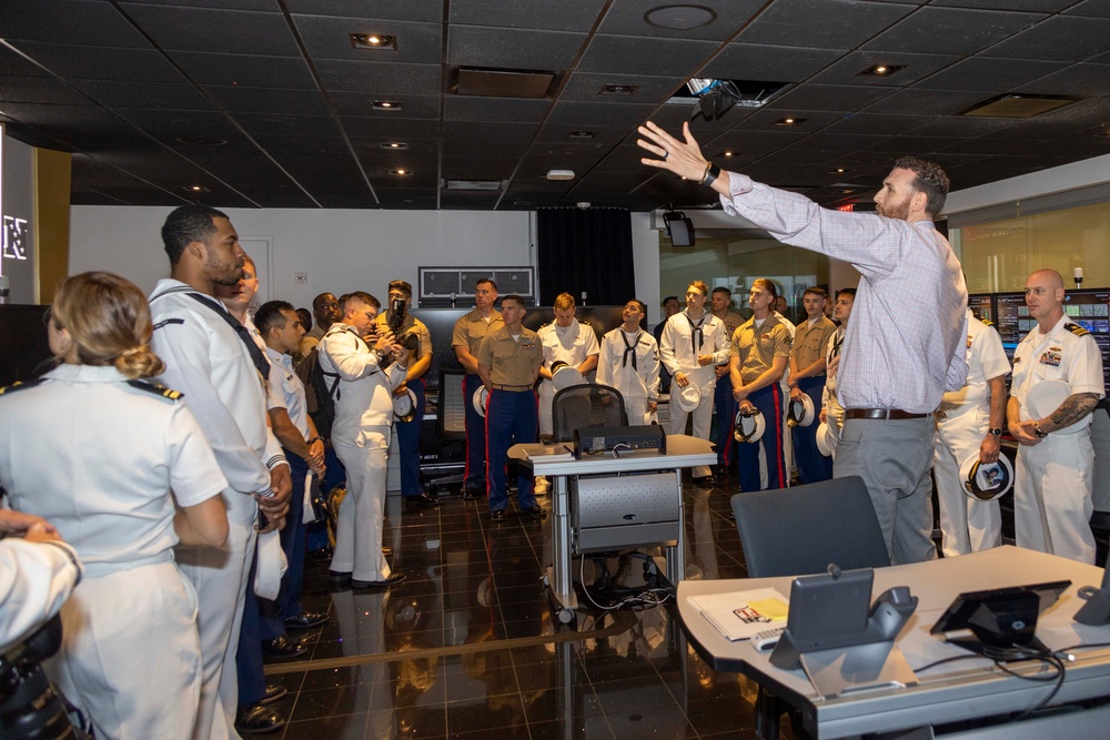 DVIDS – Images – Marines, Sailors and Coast Guardsmen Tour NFL Headquarters [Image 5 of 6]