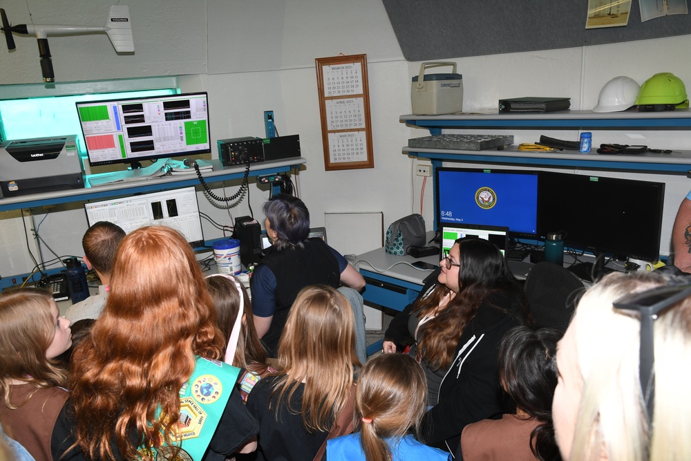 DVIDS – Images – Girl Scouts and Home-schoolers Get STEM Experience at White Sands Rocket Launch [Image 1 of 2]