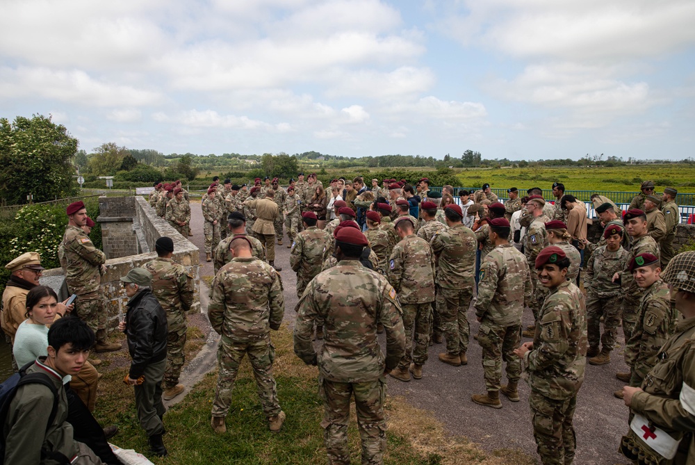 DVIDS – Images – Carentan Battlefield Tour [Image 9 of 9]