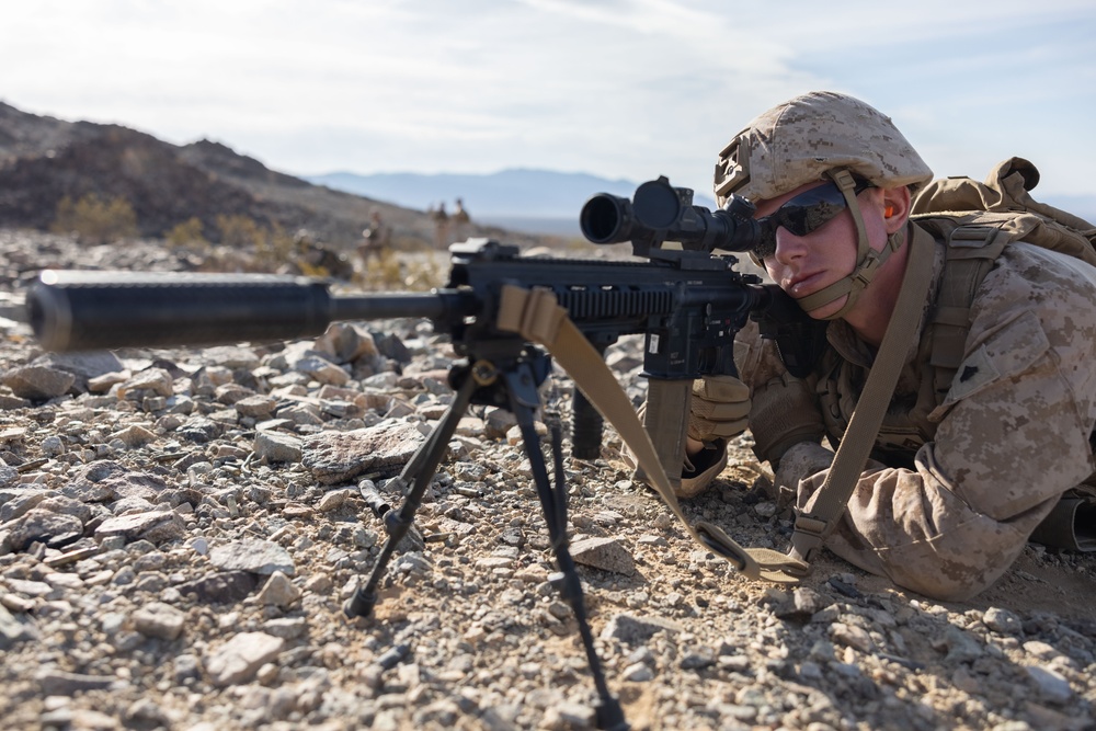 DVIDS – Images – ITX 4-23: Bravo Co. 1/23 execute Range 410 [Image 2 of 5]