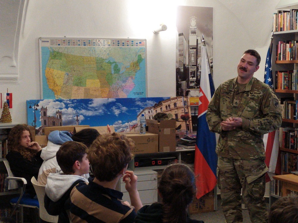 DVIDS – Images – Civil Affairs conduct community engagement with Slovak Youth [Image 1 of 3]