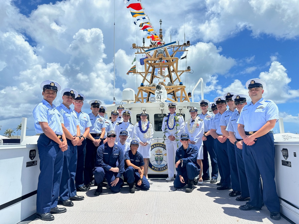 DVIDS – News – New commanding officer at the helm of USCGC Frederick Hatch