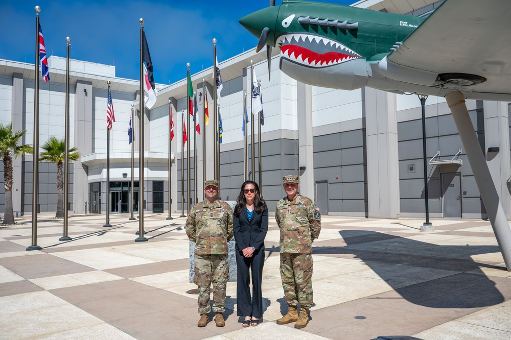 DVIDS – Images – U.S. Space Forces – Space welcomes Mallory Stewart, assistant secretary for the U.S. Department of State Bureau of Arms Control, Deterrence, and Stability [Image 1 of 3]