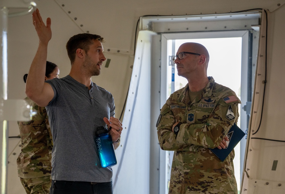 DVIDS – Images – Chief Master Sgt. of the Space Force visits RAF Feltwell [Image 1 of 4]