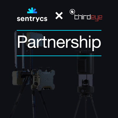 Sentrycs and Third Eye Systems Partner to Deliver Next-Generation Drone Detection and Identification Solutions