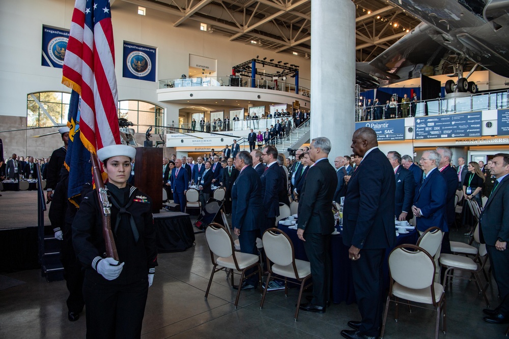DVIDS – News – USS Ronald Reagan (CVN 76) Attends the Reagan National Defense Forum