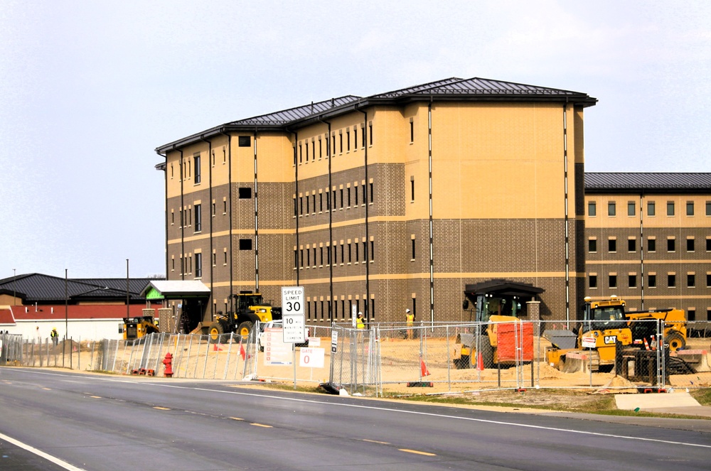 DVIDS – News – Fort McCoy’s South Barracks Project now passes 85 percent completion as April 2025 continues