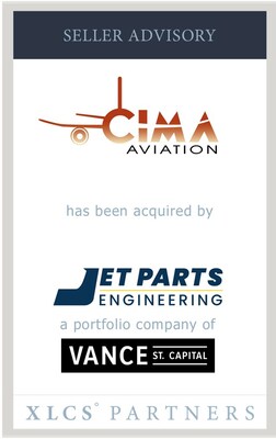 XLCS Partners advises Cima Aviation on sale to Jet Parts Engineering
