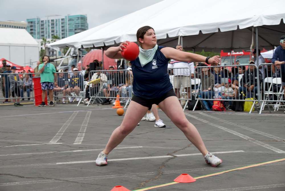 DVIDS – Images – Dodgeball at Los Angeles Fleet Week [Image 6 of 9]