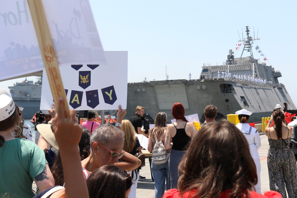 DVIDS – News – USS Savannah (LCS 28) Returns To Homeport