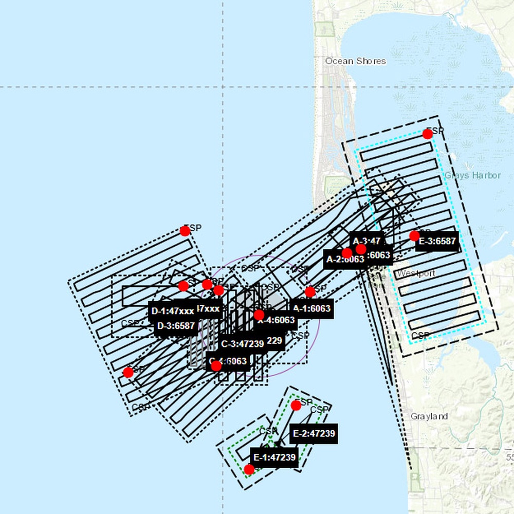 DVIDS – Images – Coast Guard suspends search for missing woman near Westport, Wash.