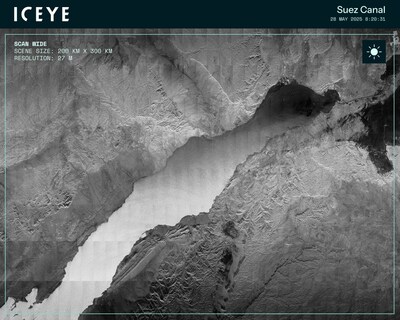 ICEYE expands its SAR imaging capabilities with the launch of Scan Wide mode