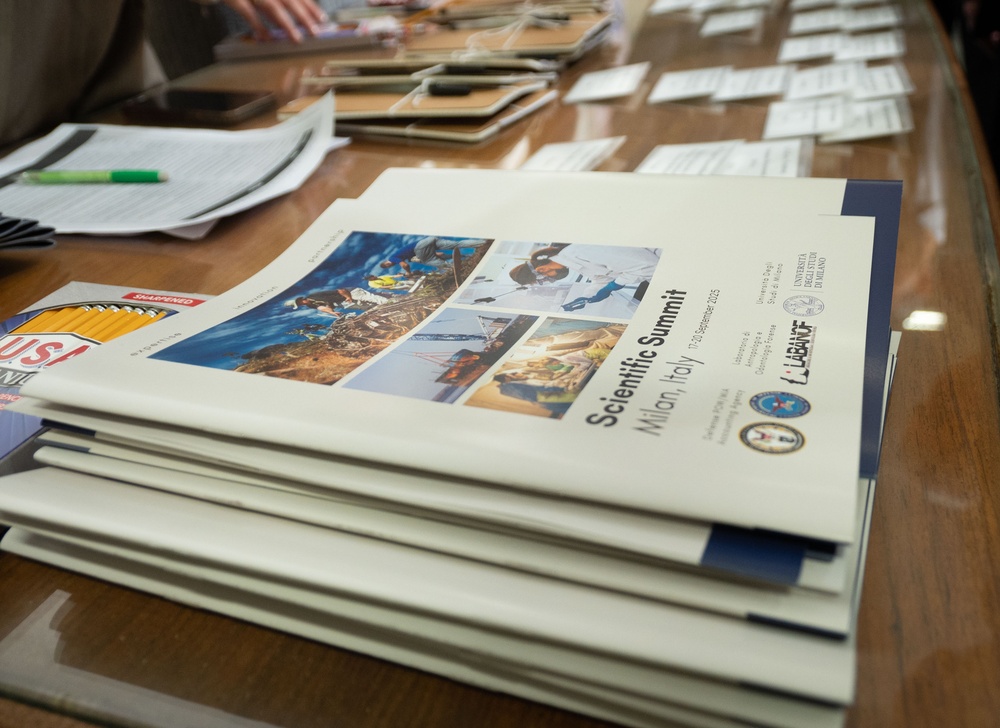 DVIDS – Images – Day 1: DPAA and LABANOF host fourth Scientific Summit in Milan, Italy