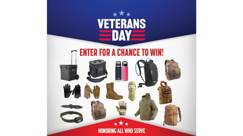 DVIDS – News – $6,500+ in Prizes Up for Grabs in Veterans Day Sweepstakes