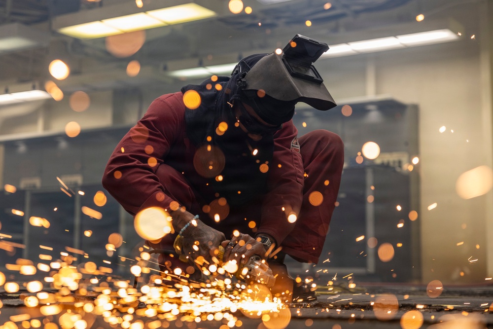 DVIDS – Images – USS Gerald R. Ford (CVN 78) Space Preservation [Image 54 of 66]