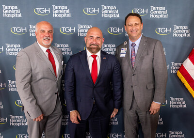 Tampa General Hospital Celebrates American Veterans With Special Visit From Lieutenant Governor Jay Collins, Decorated Army Special Forces Combat Veteran and Green Beret