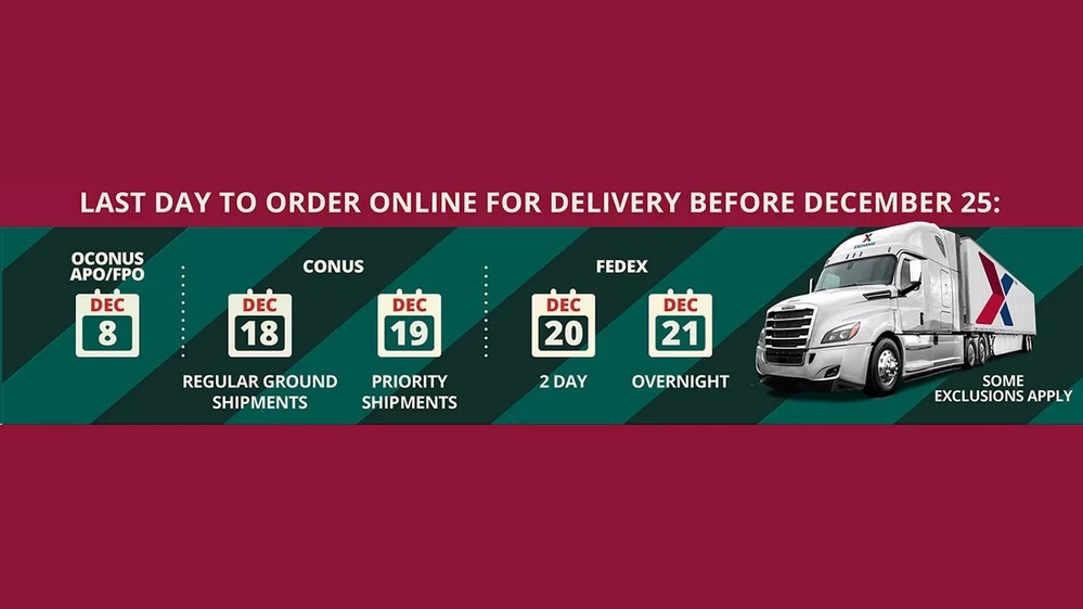 DVIDS – News – Shop Early to Ensure Holiday Delivery from ShopMyExchange.com