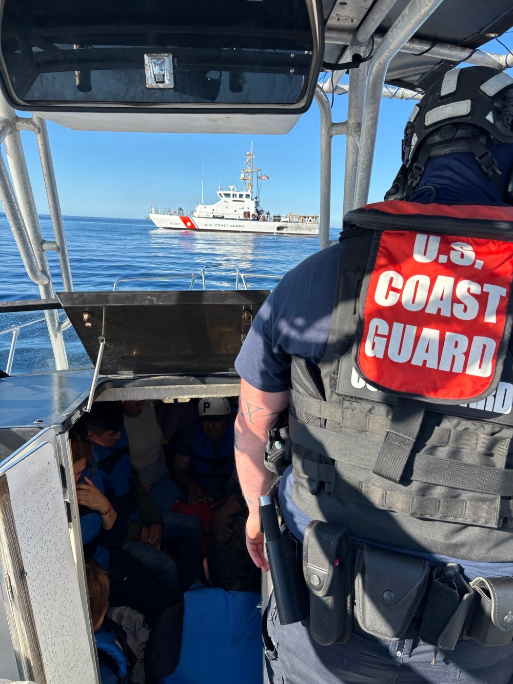 DVIDS – Images – Coast Guard interdicts 11 aliens west of Point Loma, Calif. [Image 1 of 3]