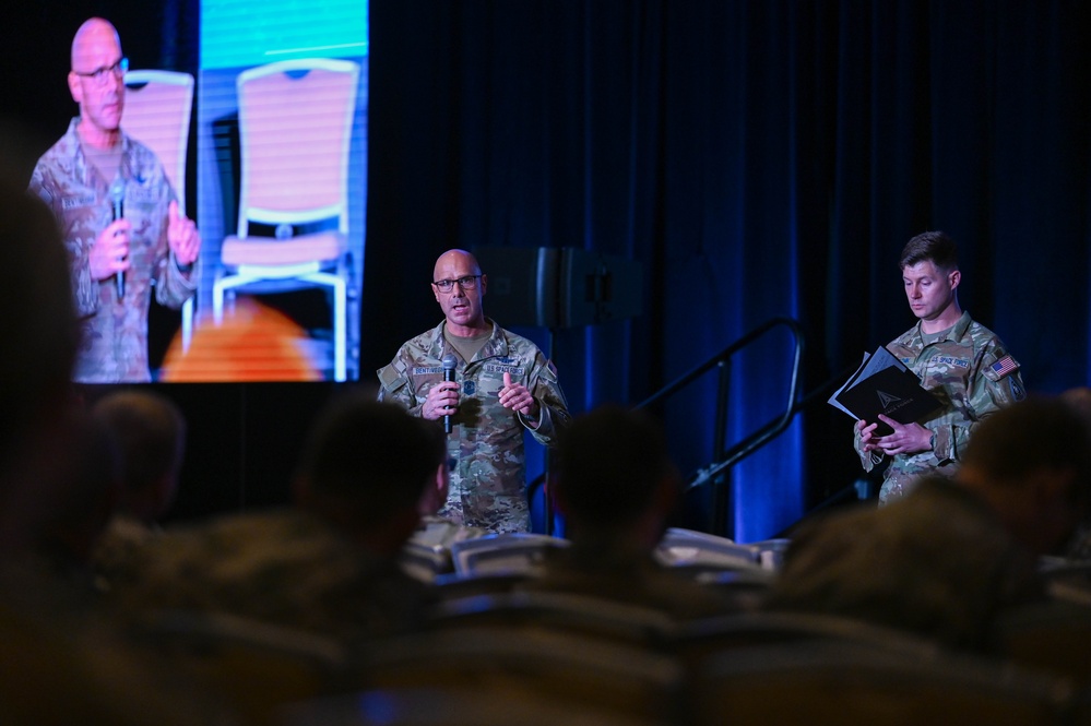 DVIDS – Images – Chief of Space Operations and Chief Master Sergeant of the Space Force Host Guardian Professional Development Day [Image 4 of 7]