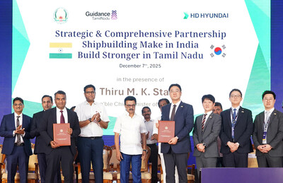 HD Hyundai Signs MOU with Indian State Government to Establish New Shipyard