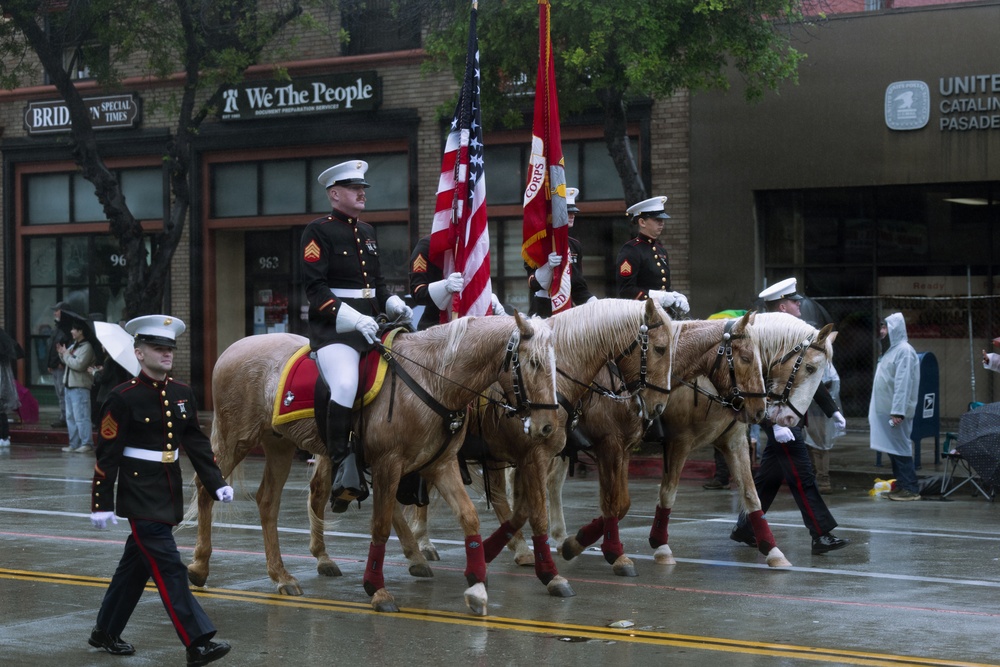 DVIDS – Images – West Coast Composite Band performs at the 2025 Rose Parade [Image 15 of 25]